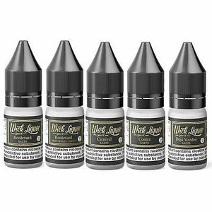 Wick Liquor 10mg 10ML Flavoured Nic Salts - GetVapey