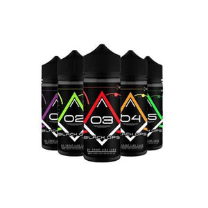 Black Ops 0mg 100ml Shortfill (70VG/30PG) - GetVapey