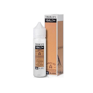 Campfire Charlie’s Chalk Dust 0MG 50ML Shortfill (70VG-30PG) - GetVapey