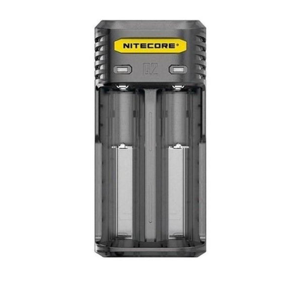 Nitecore Q2 Charger-  Clear/Black - GetVapey
