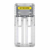 Nitecore Q2 Charger-  Clear/Black - GetVapey