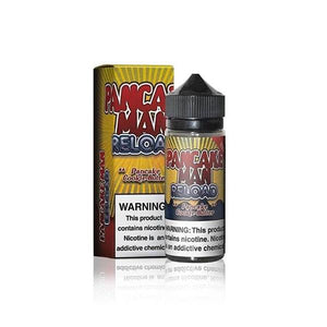 Pancake Man Reload 0mg 100ml Shortfill (80VG-20PG) - Pancake Cookie Butter - GetVapey