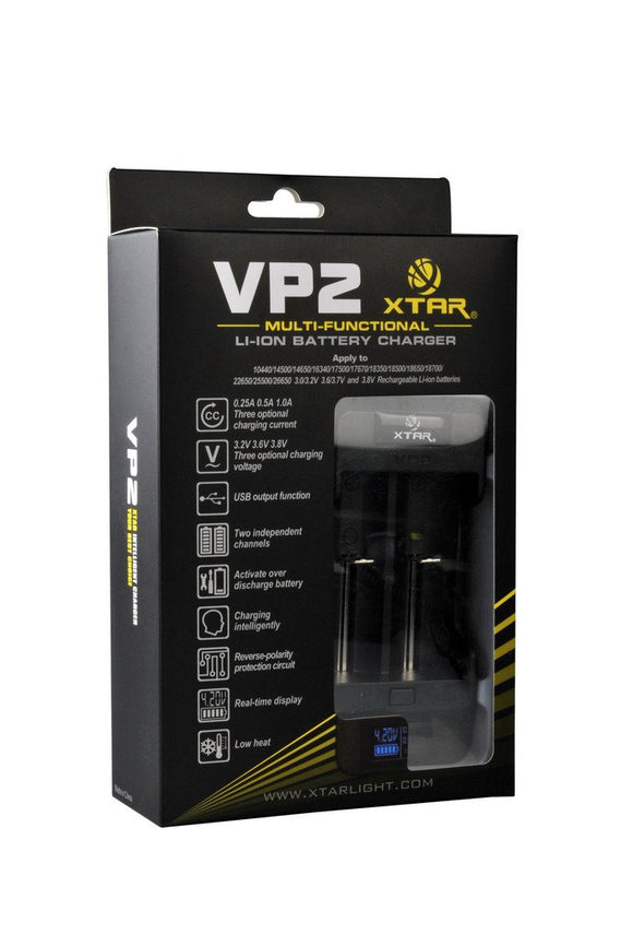 Xtar VP2 Charger - GetVapey