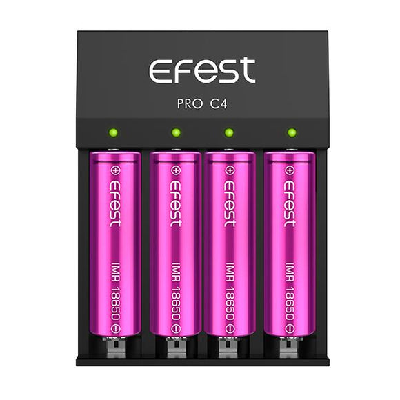 Efest Pro C4 Smart Charger - GetVapey