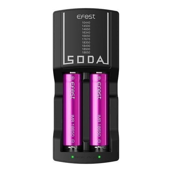 Efest Soda Dual Battery Charger - GetVapey