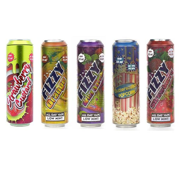 Fizzy 55ml Shortfill 0mg (70VG/30PG) - GetVapey