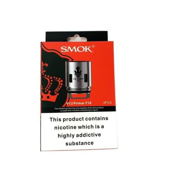 Smok V12 Prince T10 Coil - 0.12 Ohm - GetVapey