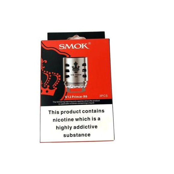 Smok V12 Prince X6 Coil - 0.15 Ohm - GetVapey