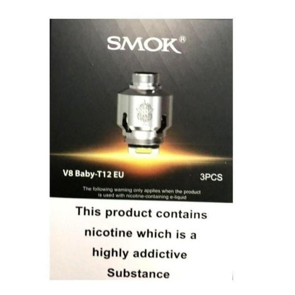 Smok V8 Baby T12 EU Coil – 0.15 Ohm - GetVapey
