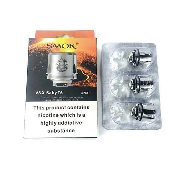 Smok V8 X-Baby T6 Coil – 0.2 Ohm - GetVapey