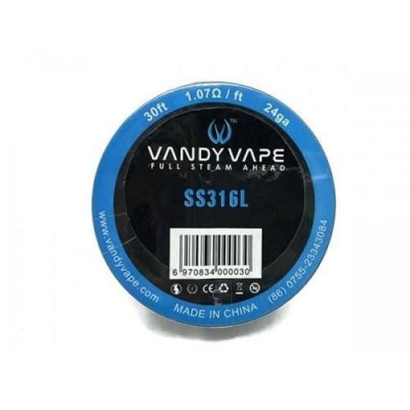 Vandy Vape SS316L Wire 24ga - GetVapey