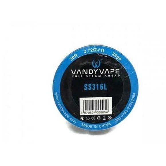 Vandy Vape SS316L Wire 28ga - GetVapey